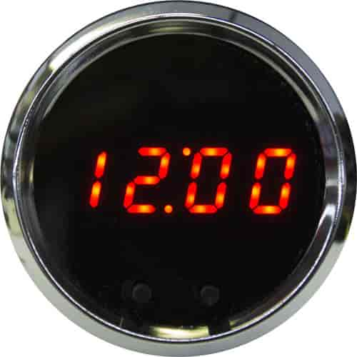 2-1/16" LED Digital Clock Programmable with (2) Push Buttons