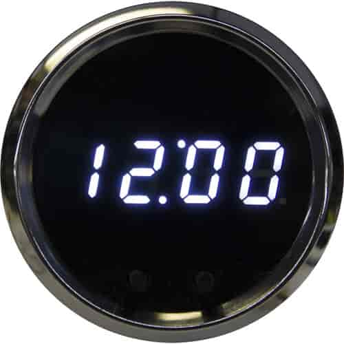 2-1/16" LED Digital Clock Programmable with (2) Push Buttons