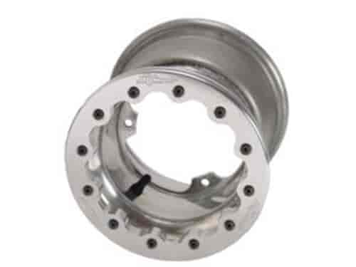 3-Spoke 8 X 9 Beadlock Wheel Purple Ring