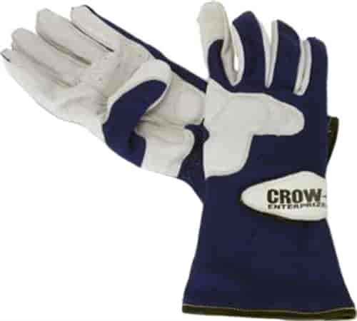 RACING GLOVES BLUE MEDIUM