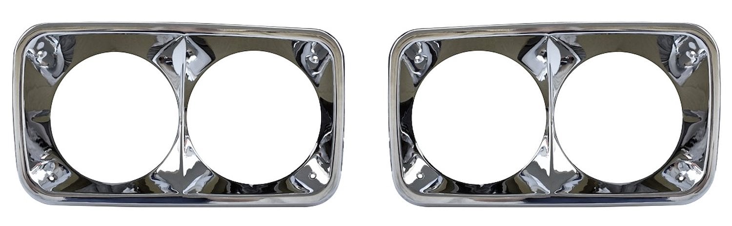 Headlight Bezel Set for 1969-1972 GMC Jimmy, Suburban, Truck