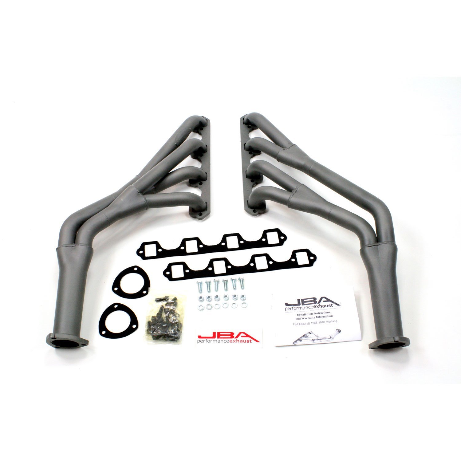 Long Tube Headers 1965-1970 Mustang 289/302 Stock Heads