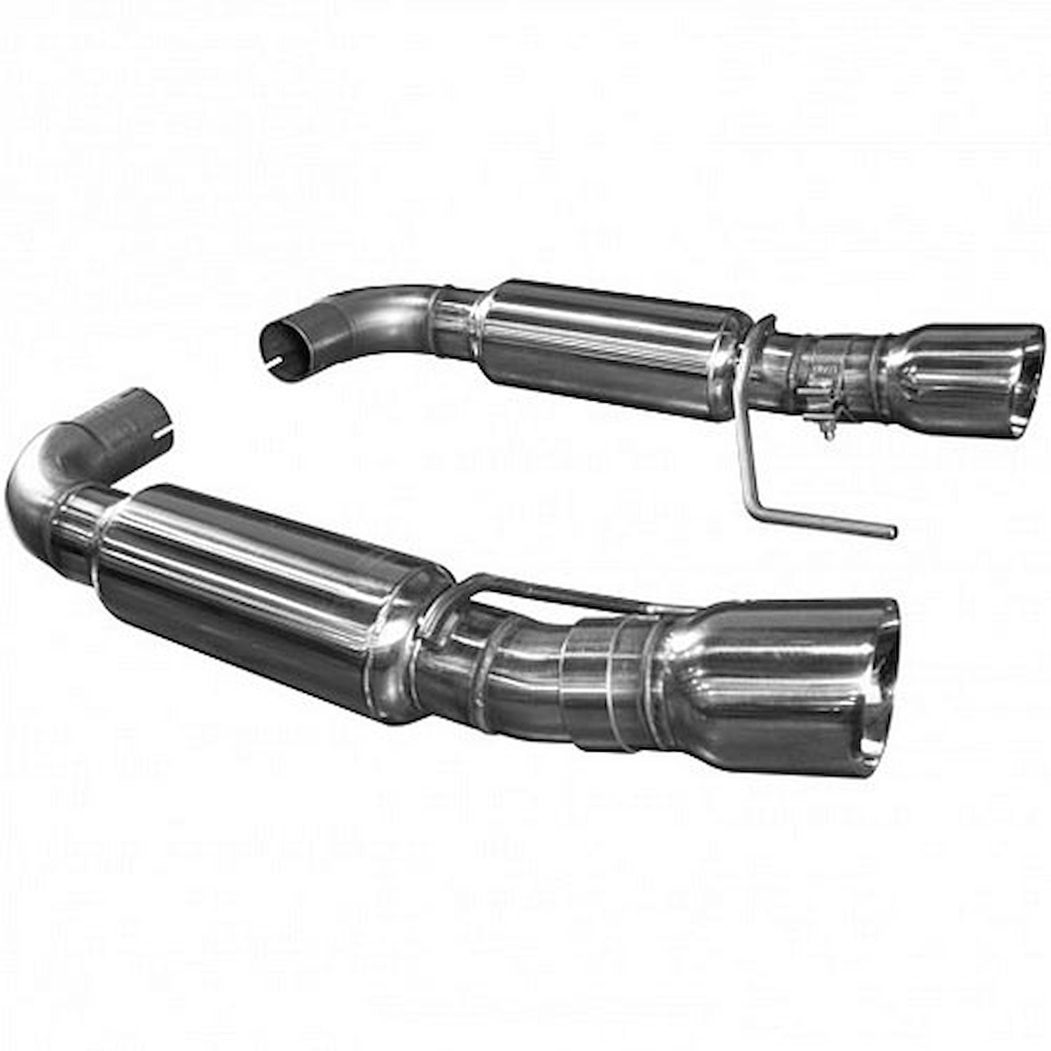 Exhaust system for a 1958 ford mustang