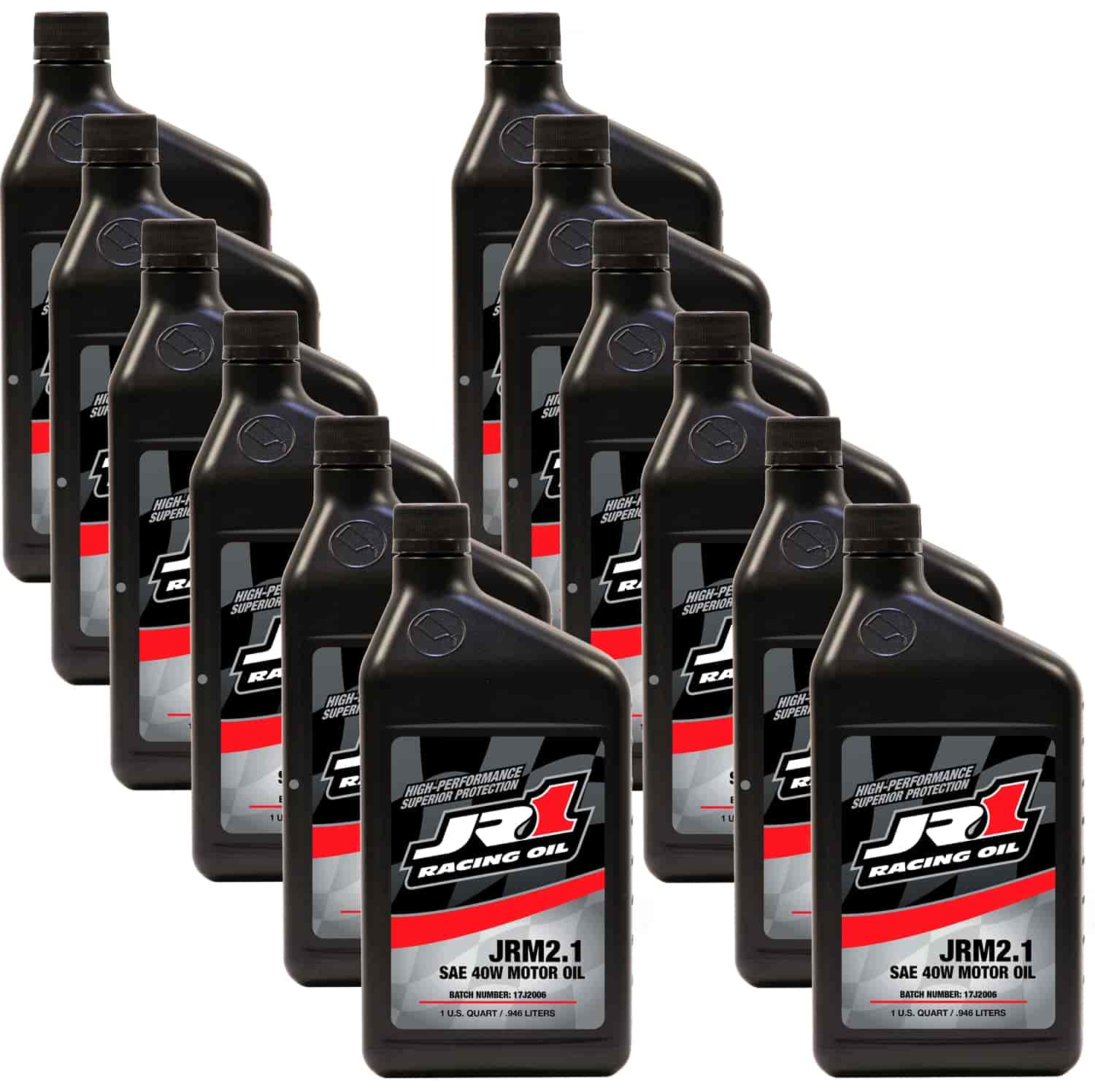 JR 2.1 40W Synthetic Blend Race Oil 12 Quarts