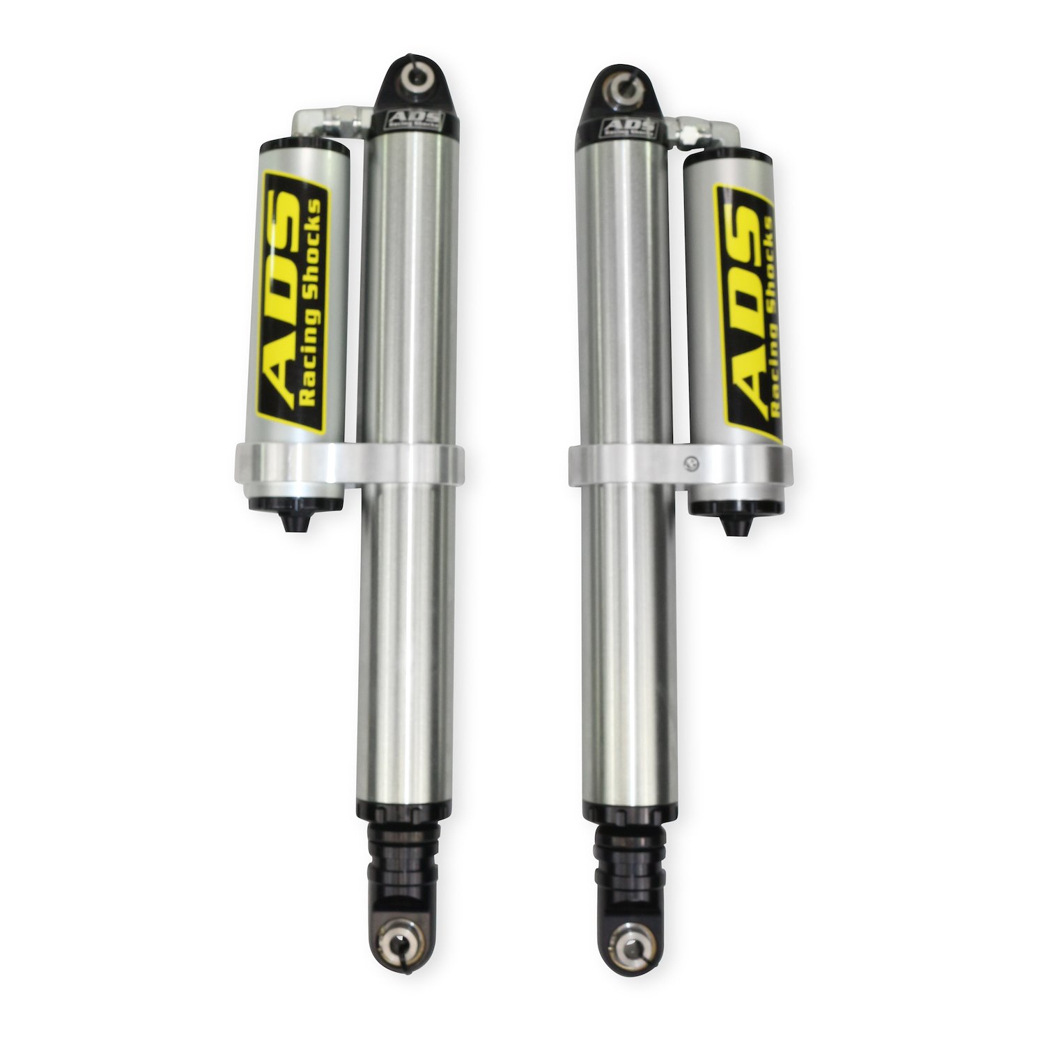 250-13RAM-R00 Racing Bolt-On Shocks, Fits Select Ram 2500, Ram 3500, 2.5 in., For 4-Link Only, w/ Piggy Back Reservoir