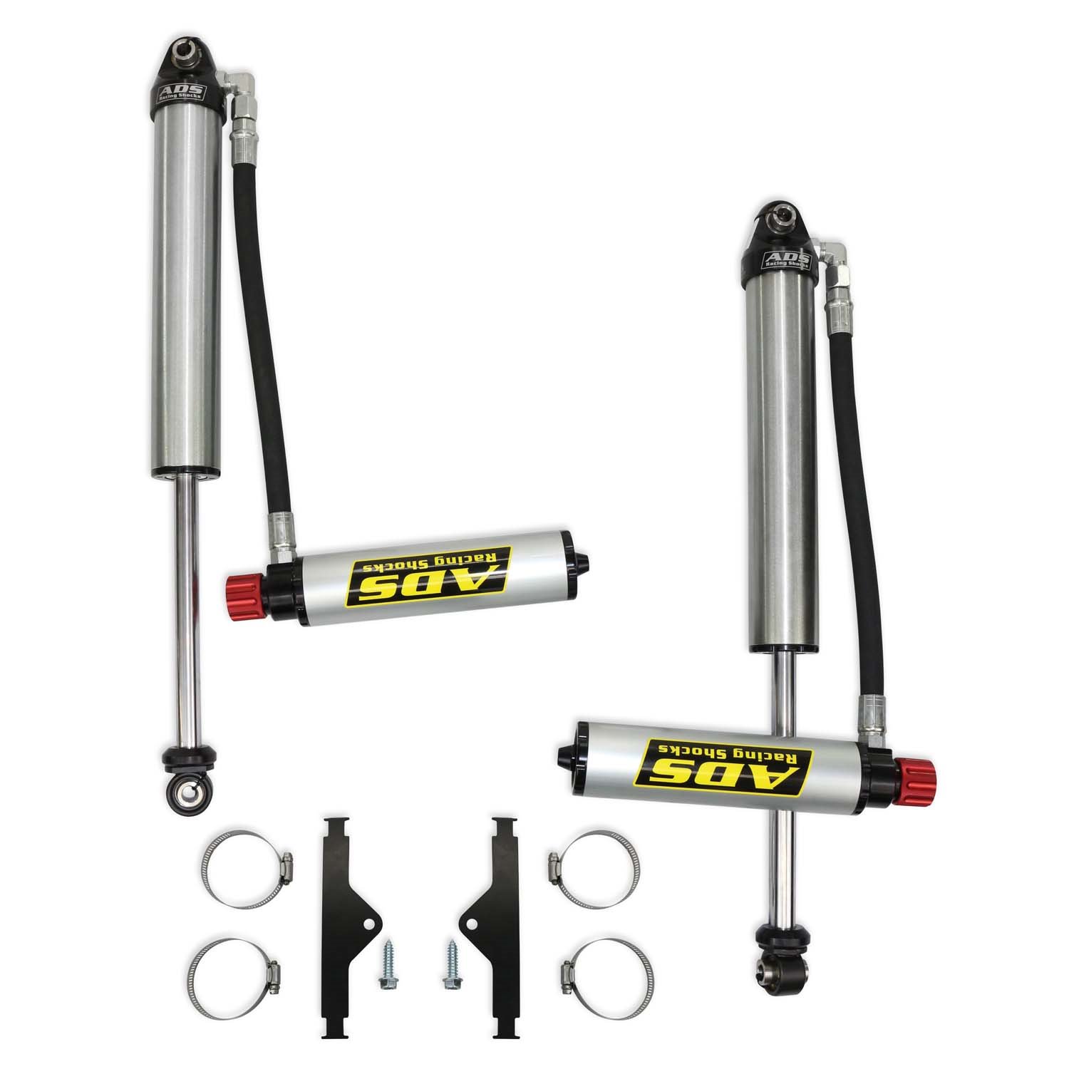 250-200SR-A00 Racing Bolt-On Shocks, Fits Select Toyota Land Cruiser, 2.5 in., 200 Series w/ Remote Clicker Reservoir