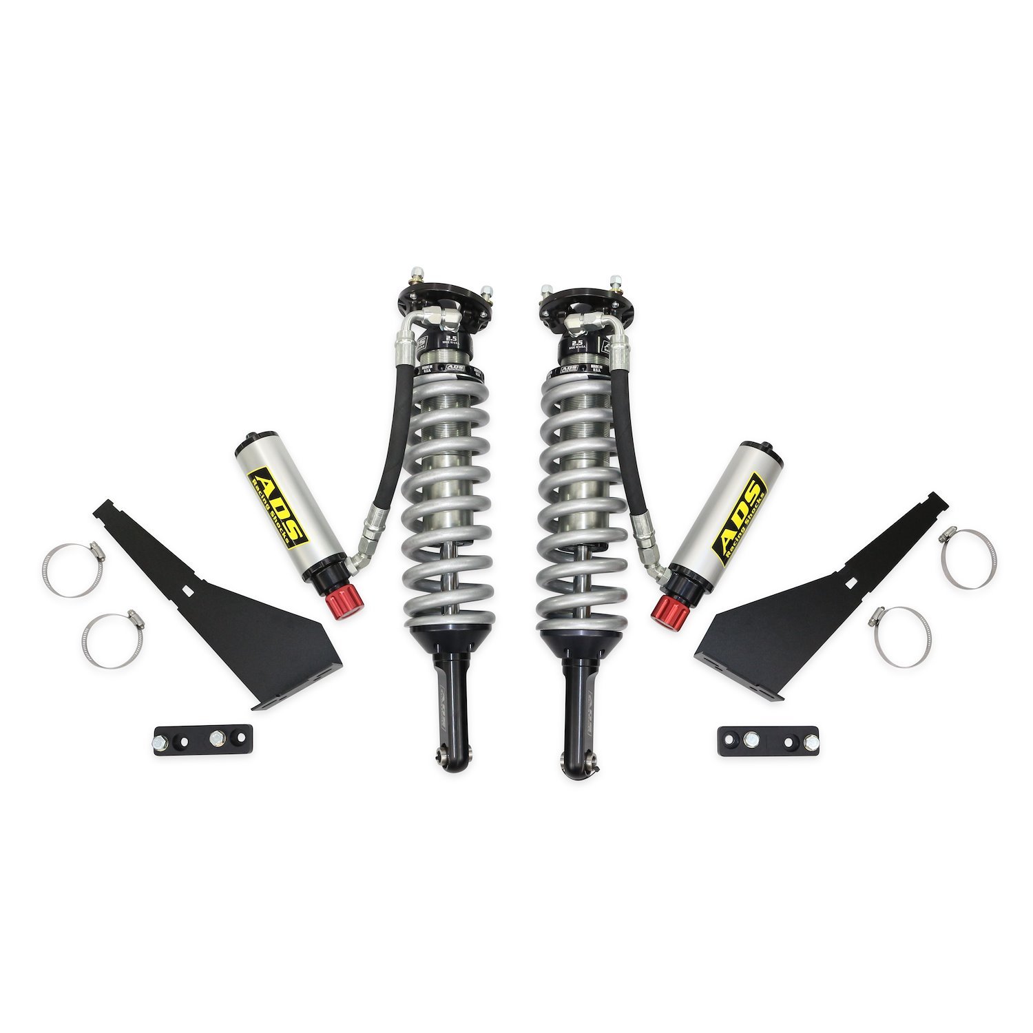 250-4R96L-A55 Racing Bolt-On Coil-Over Shocks, 96-02 Toyota 4Runner, Front, 2.5 in., 500 lb./in. Spring Rate