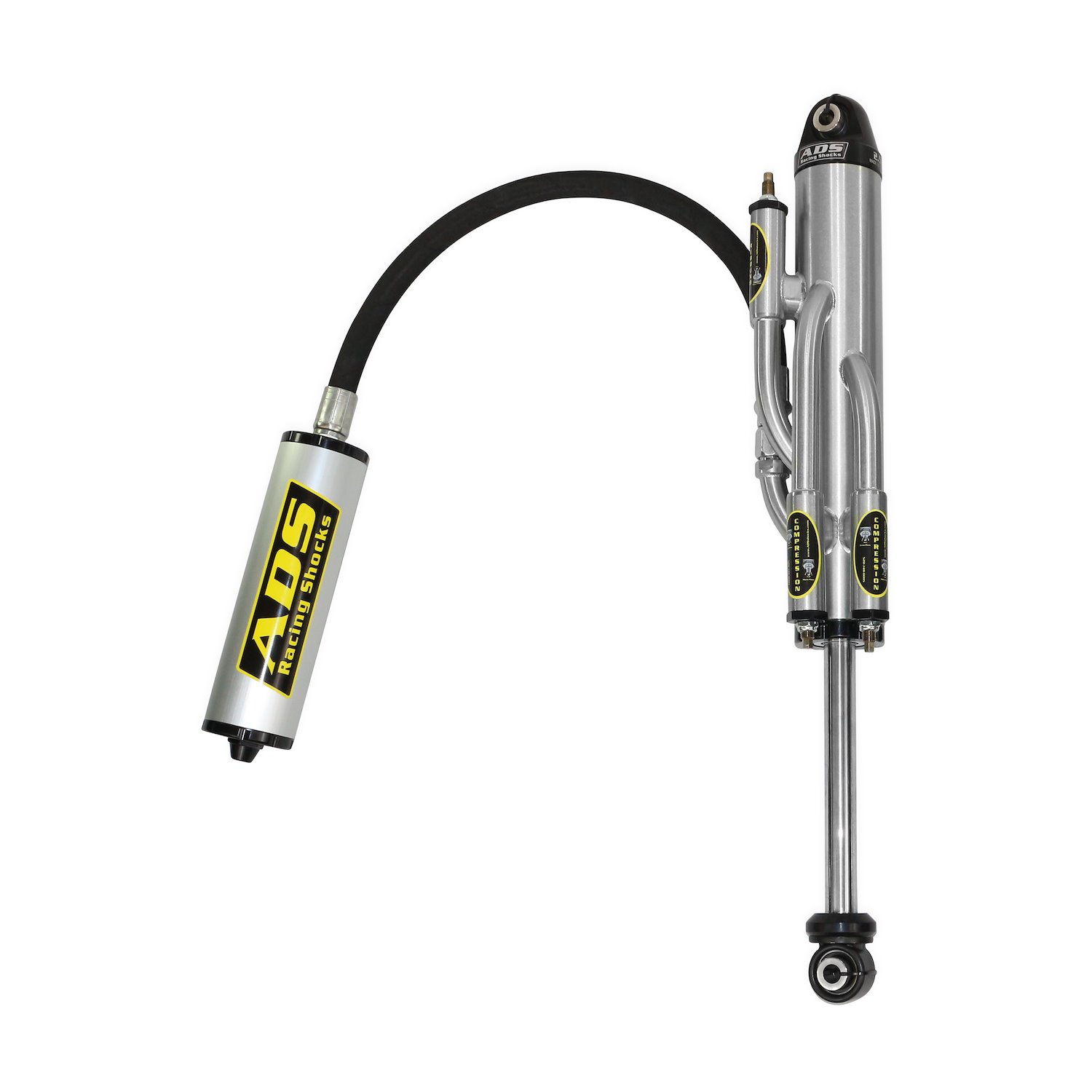 250-BP312-WR2 Bypass Shocks, 2.5 in. x 12 in. Stroke, (3) Tubes Style-2, Welded Lower Eye