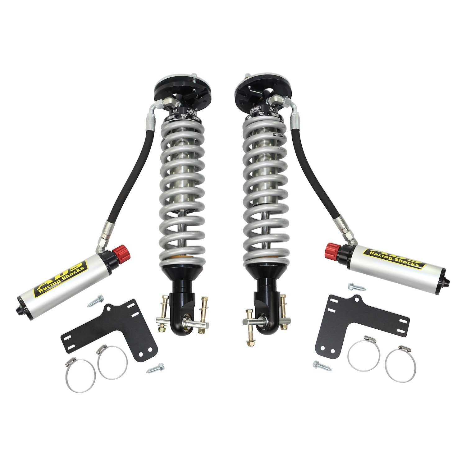 250-CT190-A00 Racing Bolt-On Shocks, Fits Select GM Colorado/Silverado 1500, Canyon/Sierra 1500, 2.5 in. w/ Remote Reservoir