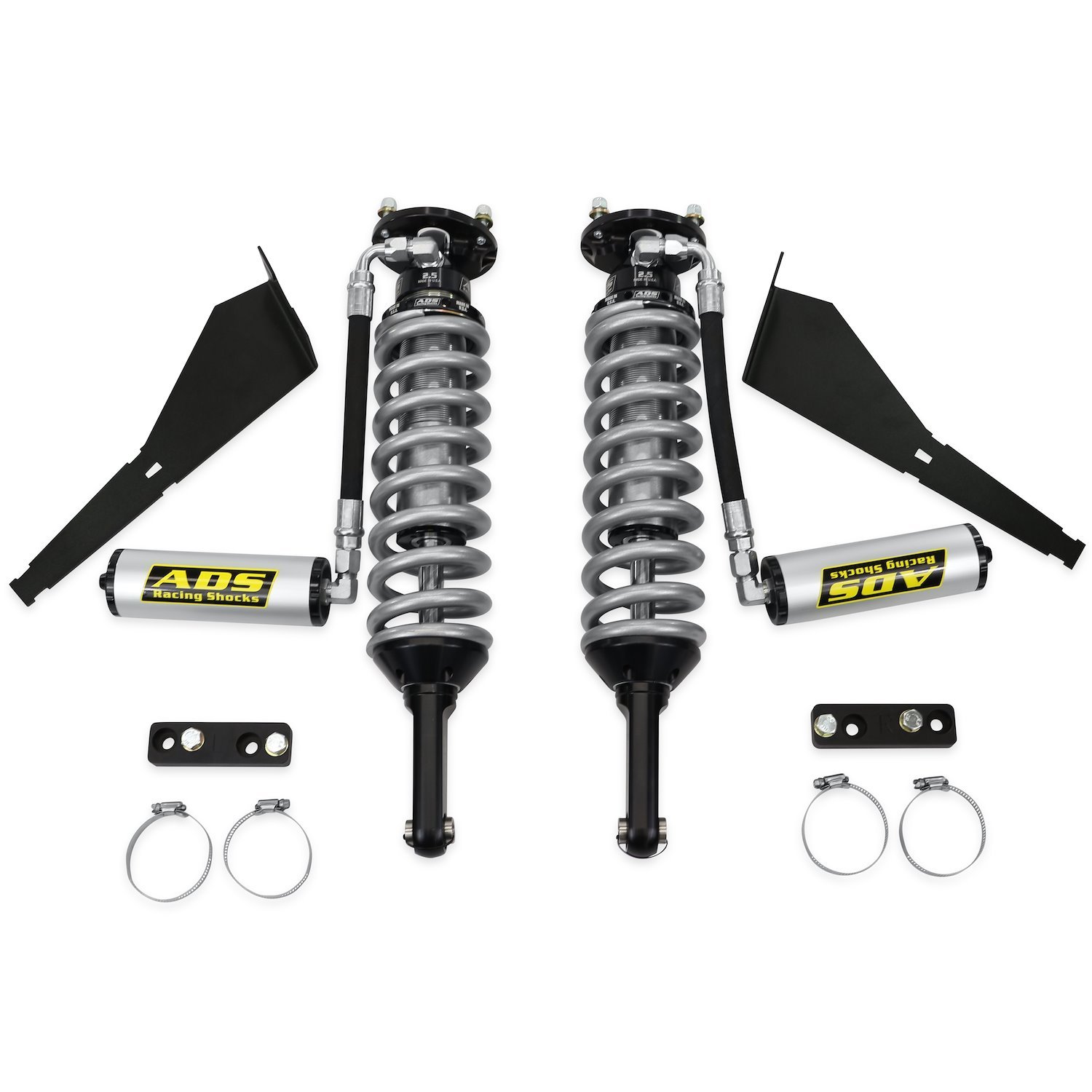 250-T4006-060 Racing Bolt-On Shocks, 2005-2021 Toyota Tacoma, 2.5 in., Front Shock w/ Remote Reservoir