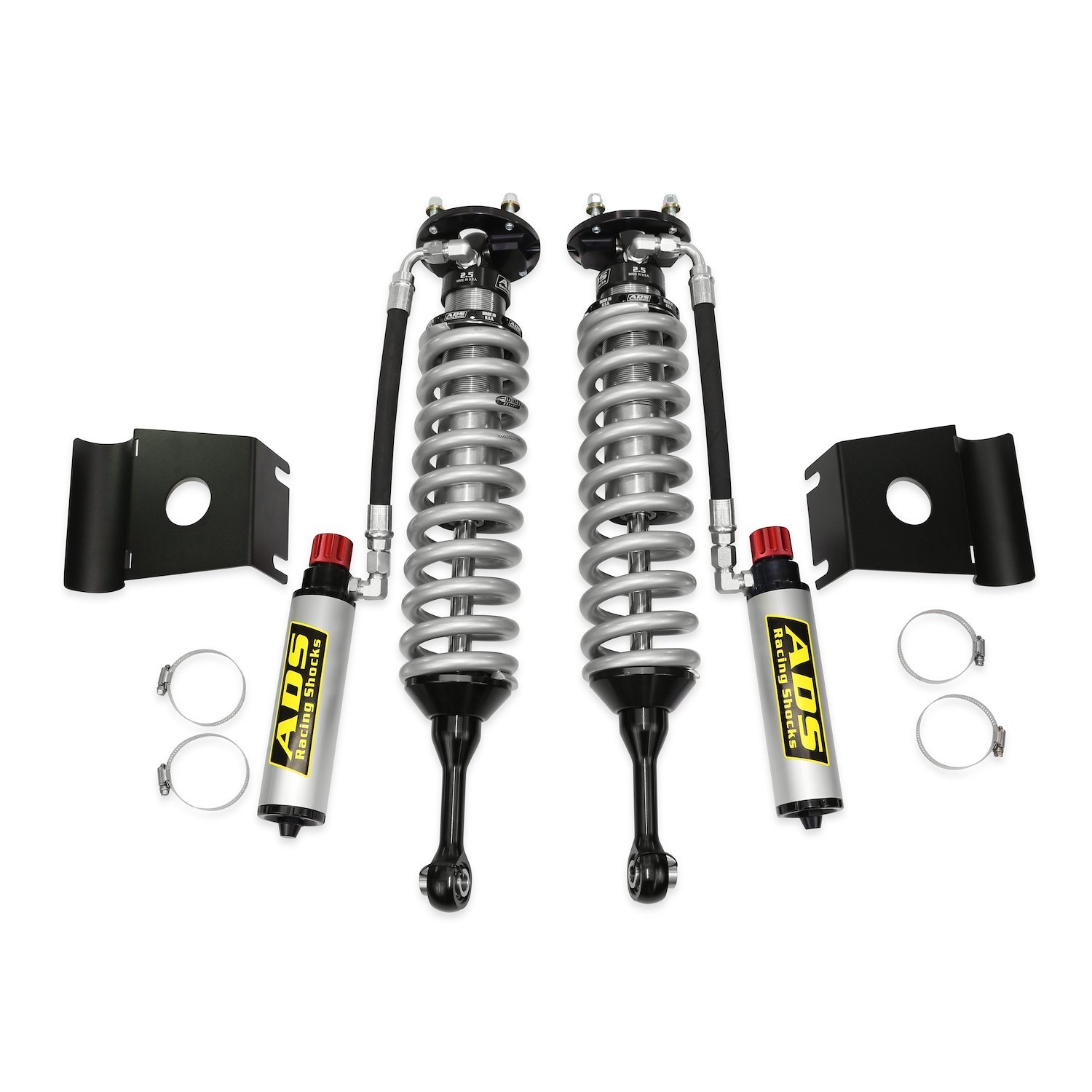 250-TN077-A00 Racing Bolt-On Shocks, Fits Select Toyota Tundra, 2.5 in., 4 in. Lift, w/ Clicker Reservoir