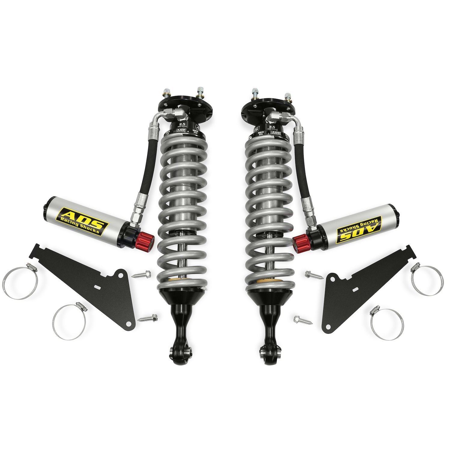 250-TN220-055 Racing Bolt-On Shocks, Fits Select Toyota Tundra, Toyota Sequoia, 2.5 in., w/ Remote Reservoir
