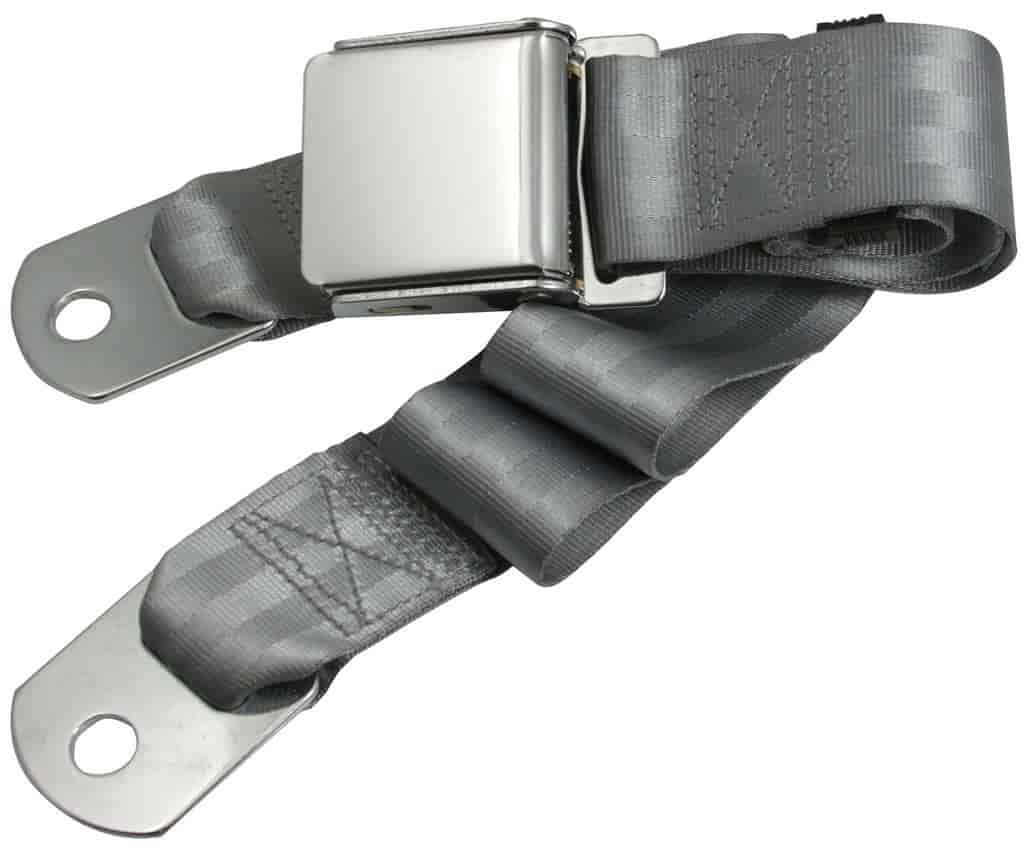 2-Point Aviation Lap Belt w/Hardware