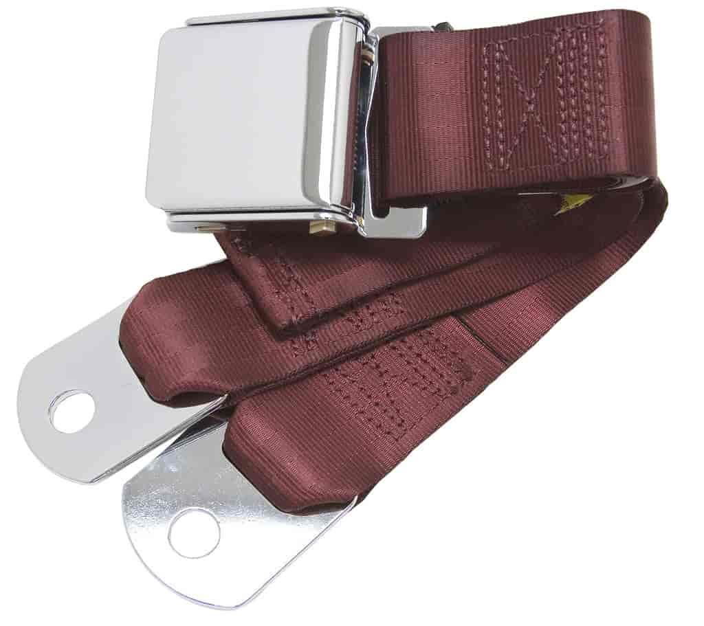 2-Point Aviation Lap Belt w/Hardware