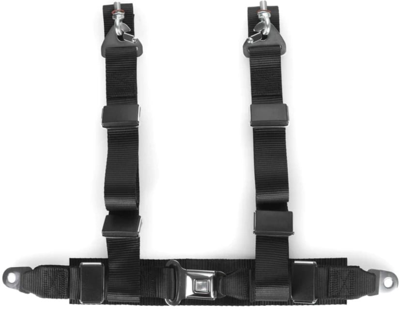 468-BLK Universal 4-Point Seat Belt Harness [Black]
