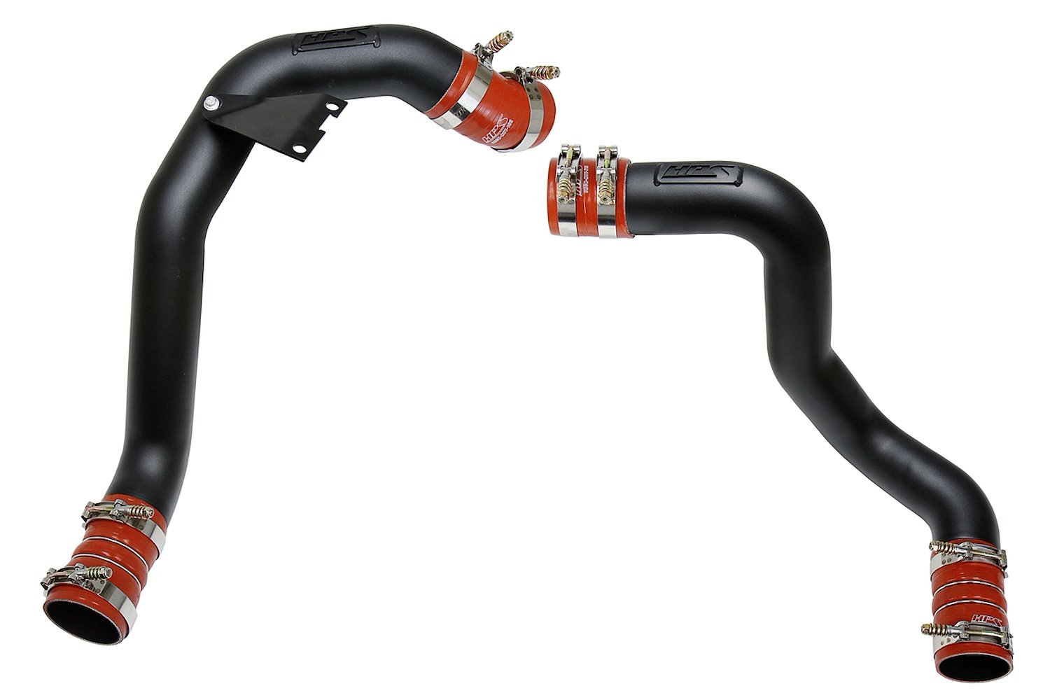 17-105WB Turbo Charge Pipe Kit, Hot & Cold Side Charge Pipes, High-Temp Reinforced Silicone Turbo CAC Boots