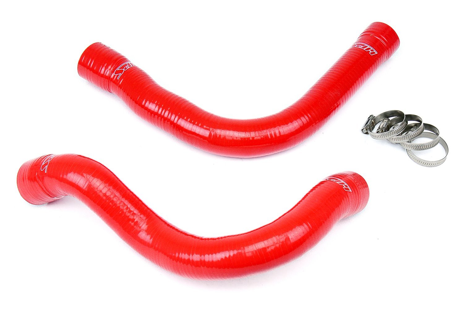 57-1007-RED Radiator Hose Kit, High-Temp 3-Ply Reinforced Silicone, Replace OEM Rubber Radiator Coolant Hoses