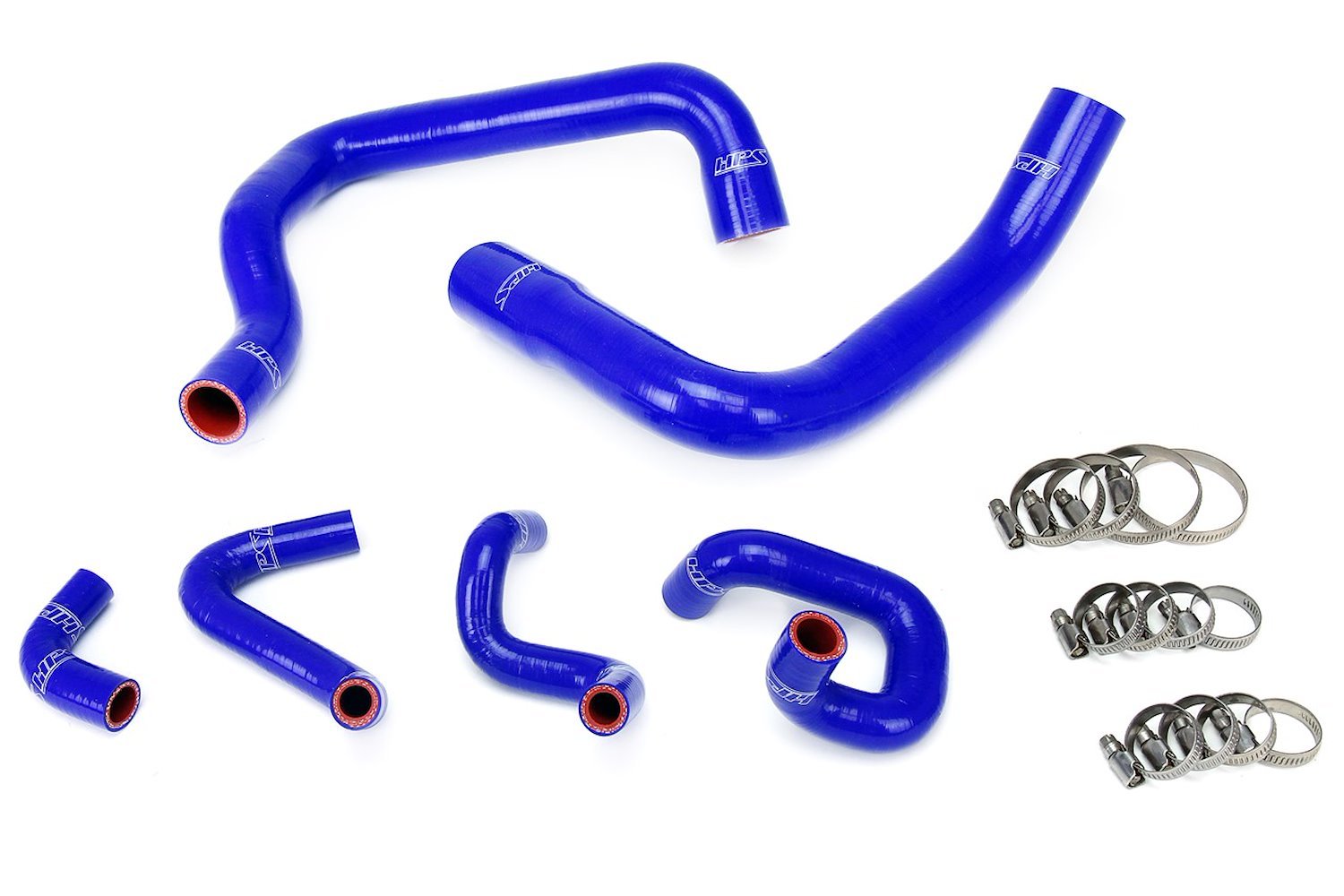 57-1010-BLUE Coolant Hose Kit, High-Temp 3-Ply Reinforced Silicone, Replace Rubber Radiator Heater Coolant Hoses