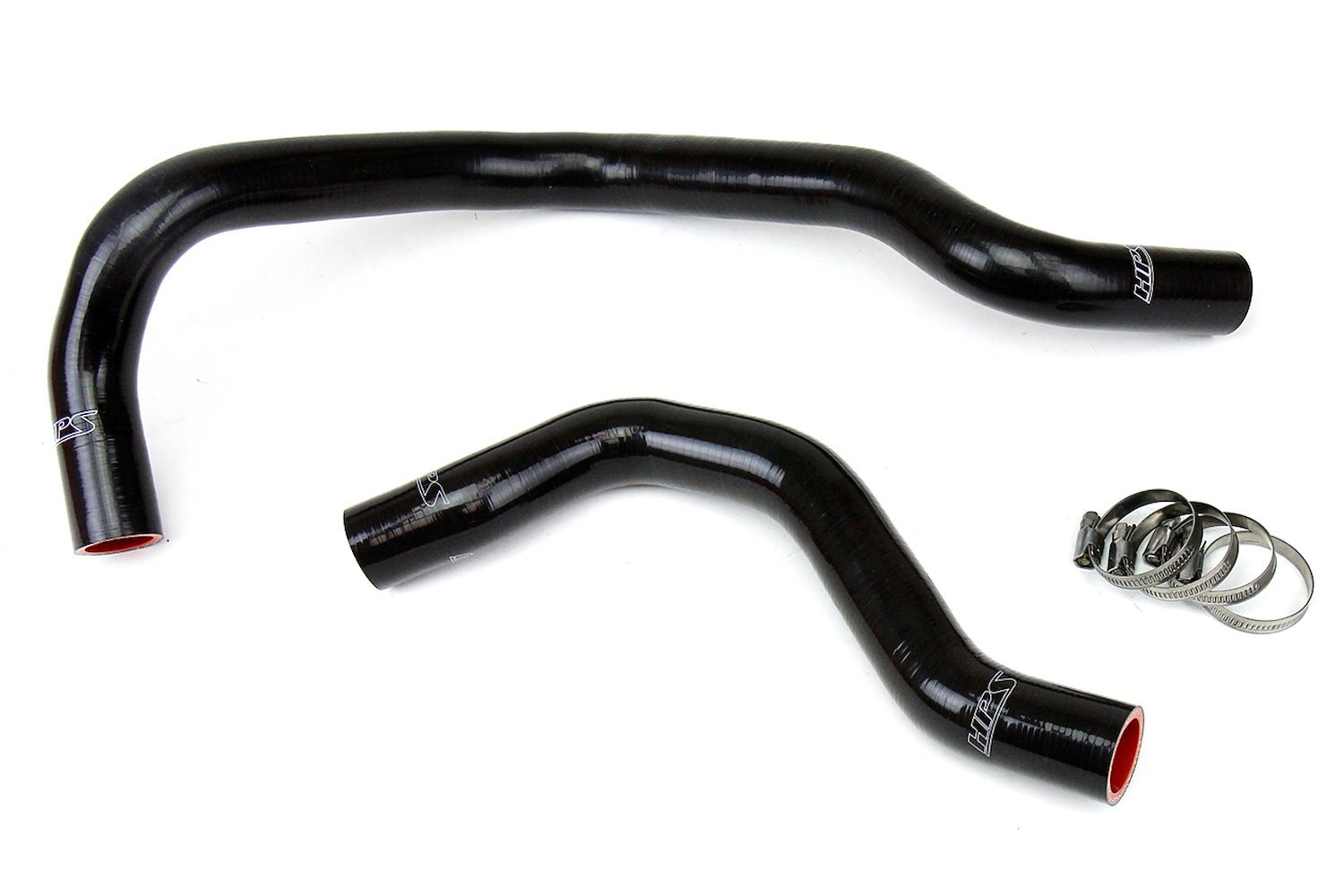57-1016-BLK Radiator Hose Kit, High-Temp 3-Ply Reinforced Silicone, Replace OEM Rubber Radiator Coolant Hoses