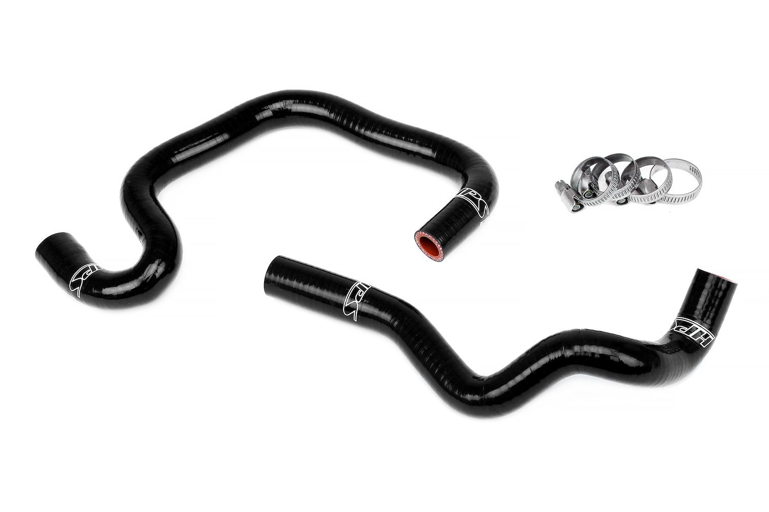 57-1082-BLK Heater Hose Kit, 3-Ply Reinforced Silicone, Replaces Rubber Heater Coolant Hoses