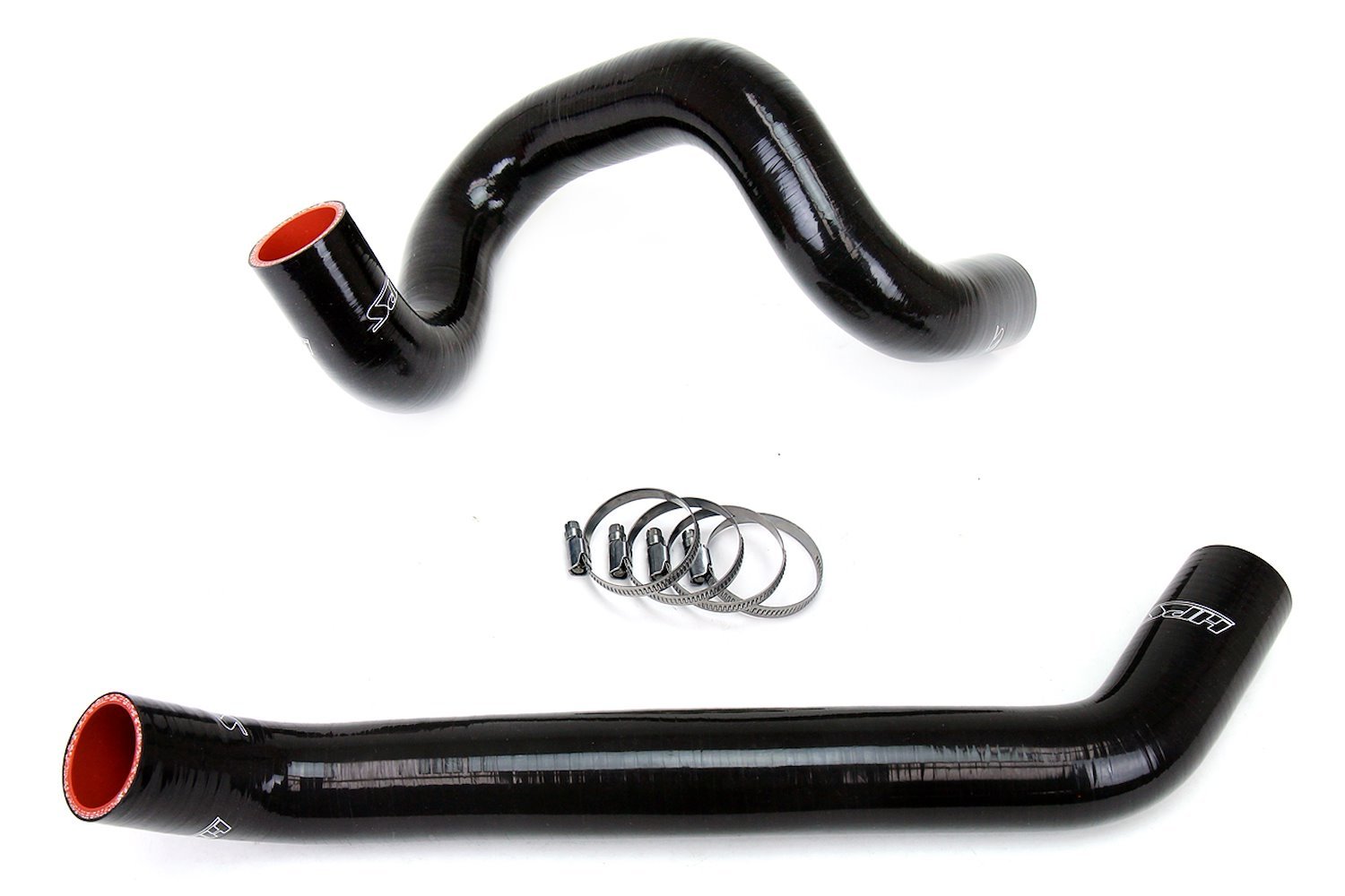 57-1220R-BLK Radiator Hose Kit, High-Temp 3-Ply Reinforced Silicone, Replace OEM Rubber Radiator Coolant Hoses