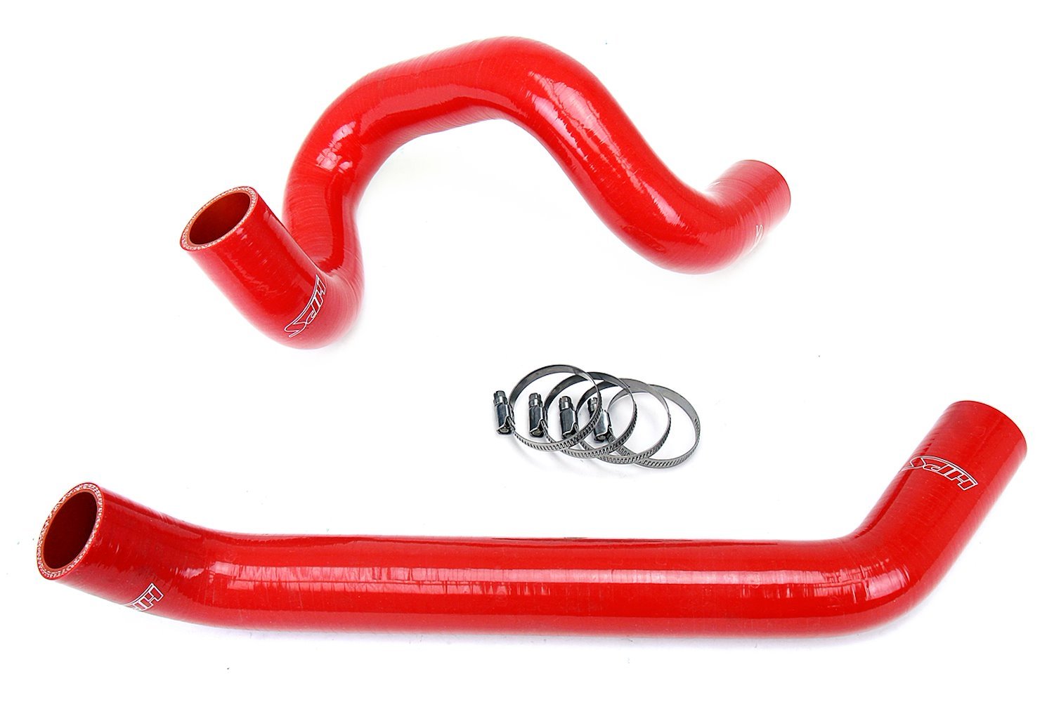 57-1220R-RED Radiator Hose Kit, High-Temp 3-Ply Reinforced Silicone, Replace OEM Rubber Radiator Coolant Hoses