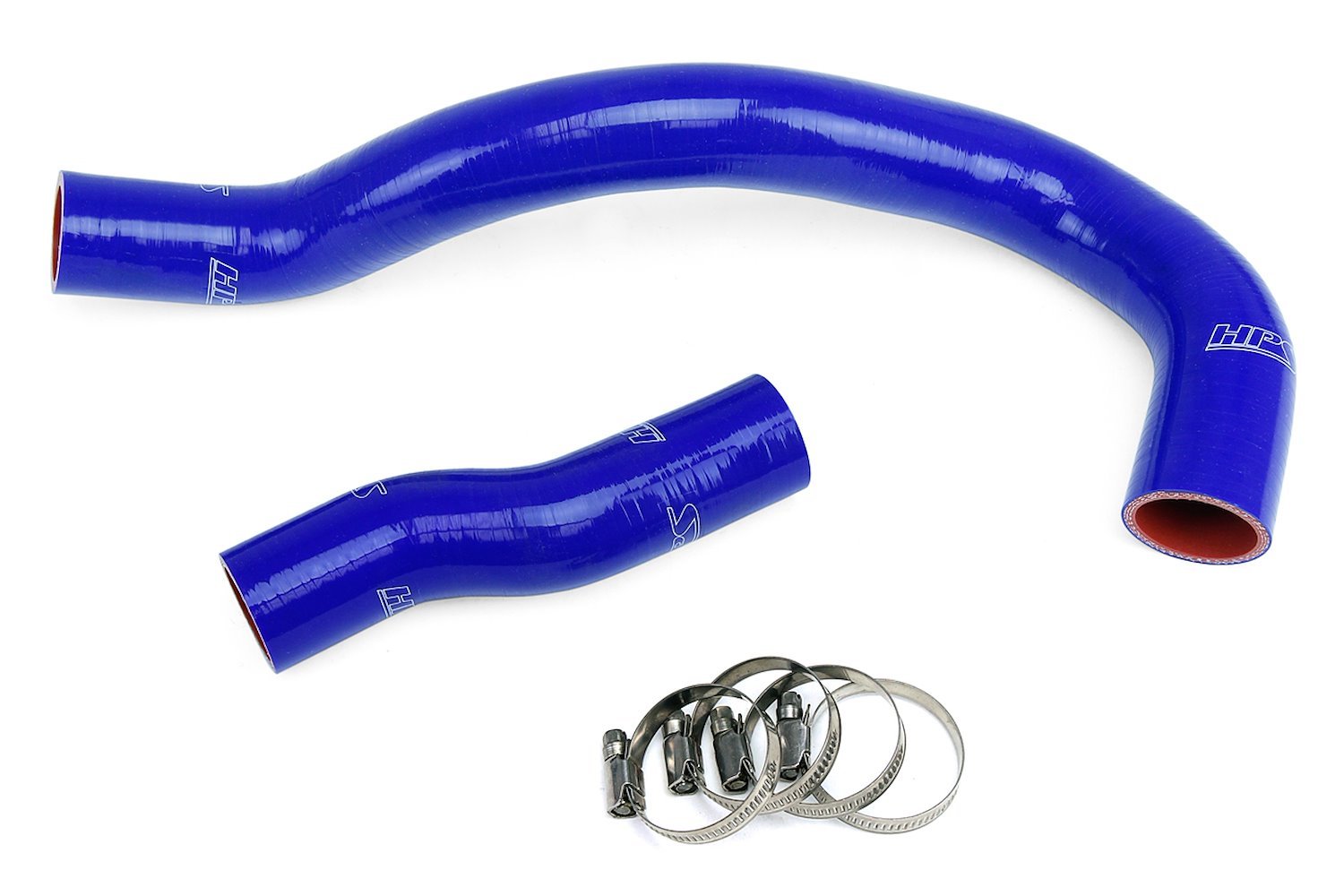 57-1266-BLUE Radiator Hose Kit, High-Temp 3-Ply Reinforced Silicone, Replace OEM Rubber Radiator Coolant Hoses