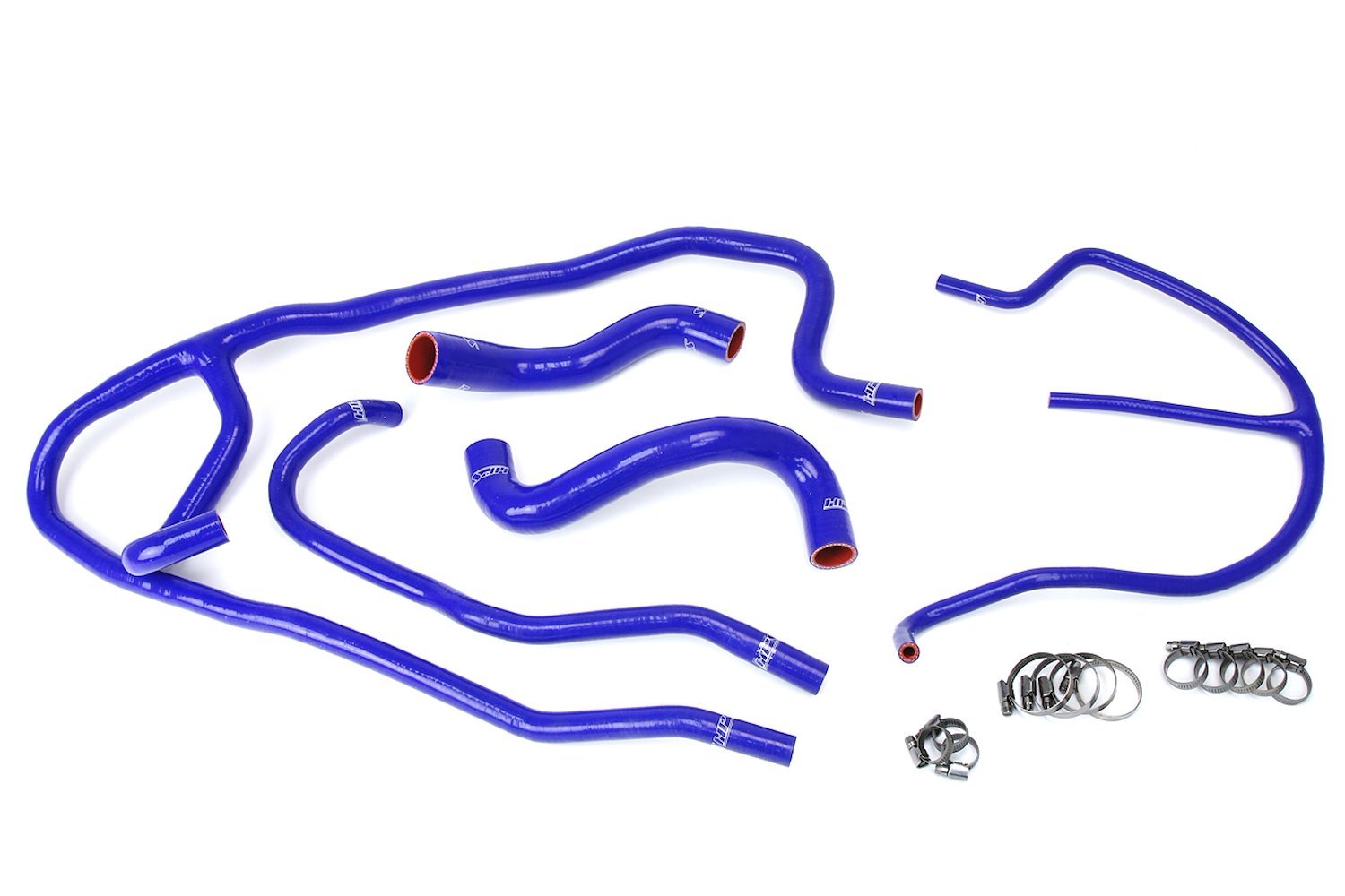 57-1276-BLUE Coolant Hose Kit, High-Temp 3-Ply Reinforced Silicone, Replace Rubber Radiator Heater Coolant Hoses