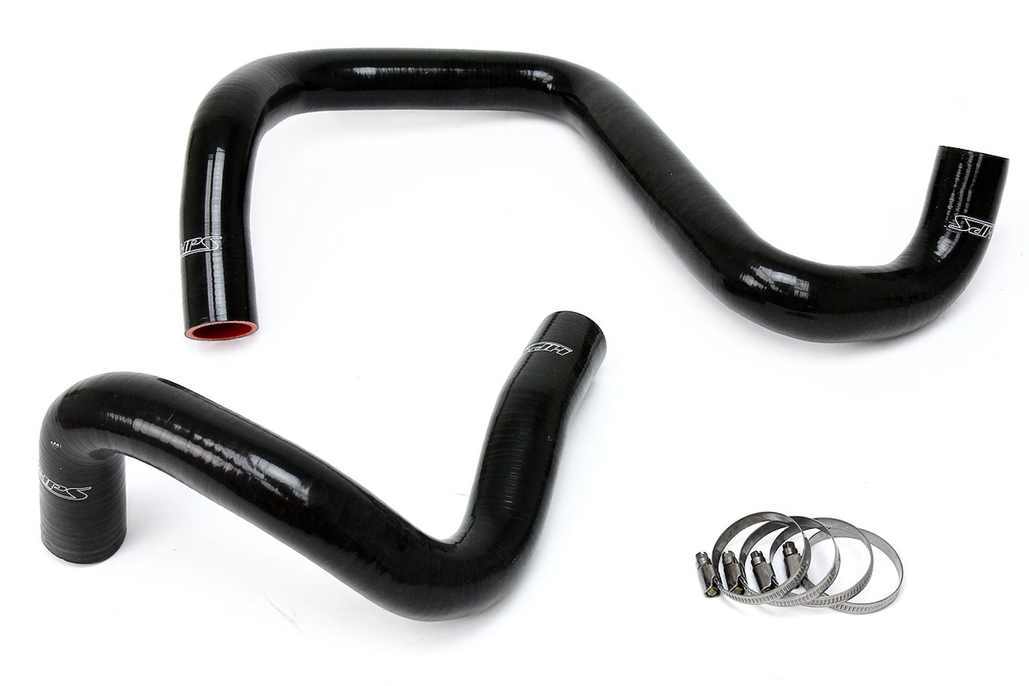 57-1285R-BLK Radiator Hose Kit, High-Temp 3-Ply Reinforced Silicone, Replace OEM Rubber Radiator Coolant Hoses