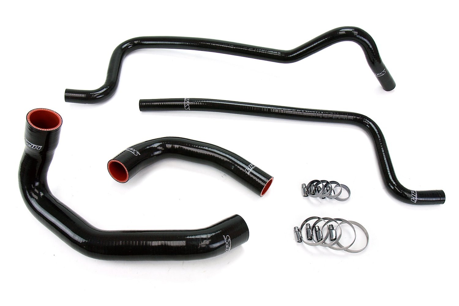 57-1292-BLK Coolant Hose Kit, High-Temp 3-Ply Reinforced Silicone, Replace Rubber Radiator Heater Coolant Hoses