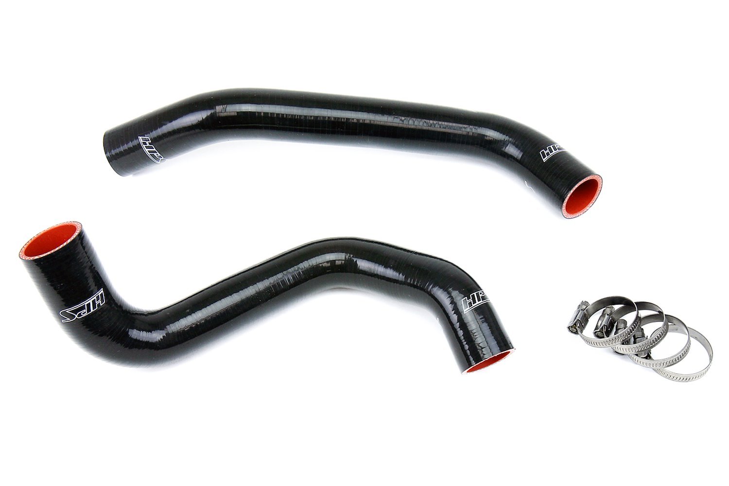 57-1305-BLK Radiator Hose Kit, High-Temp 3-Ply Reinforced Silicone, Replace OEM Rubber Radiator Coolant Hoses
