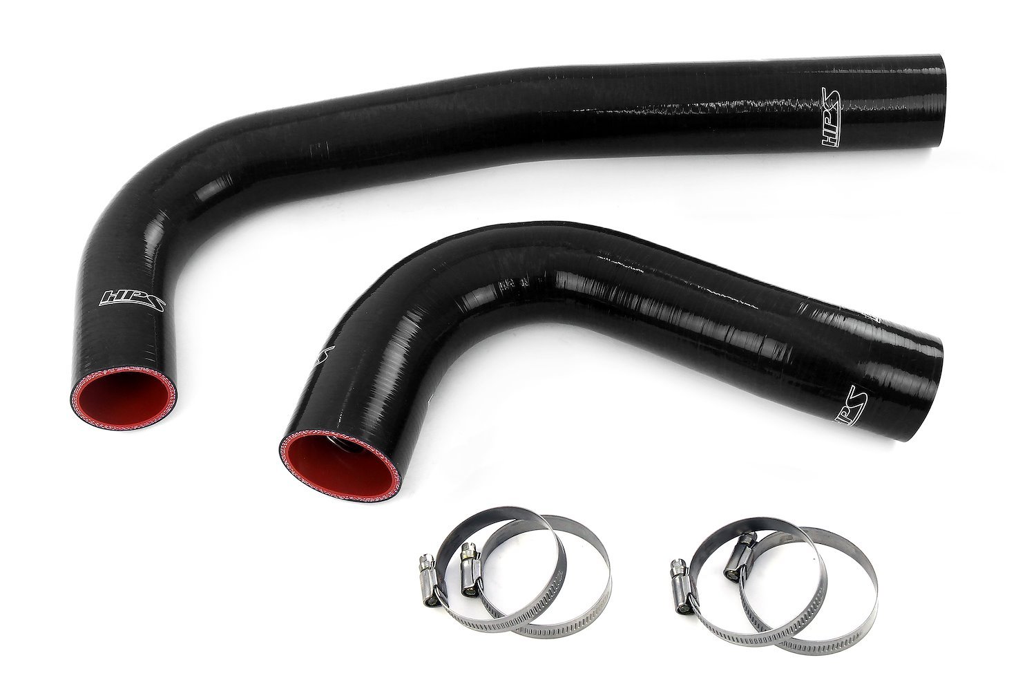 57-1308-BLK Radiator Hose Kit, 3-Ply Reinforced Silicone, Replaces Rubber Radiator Coolant Hoses