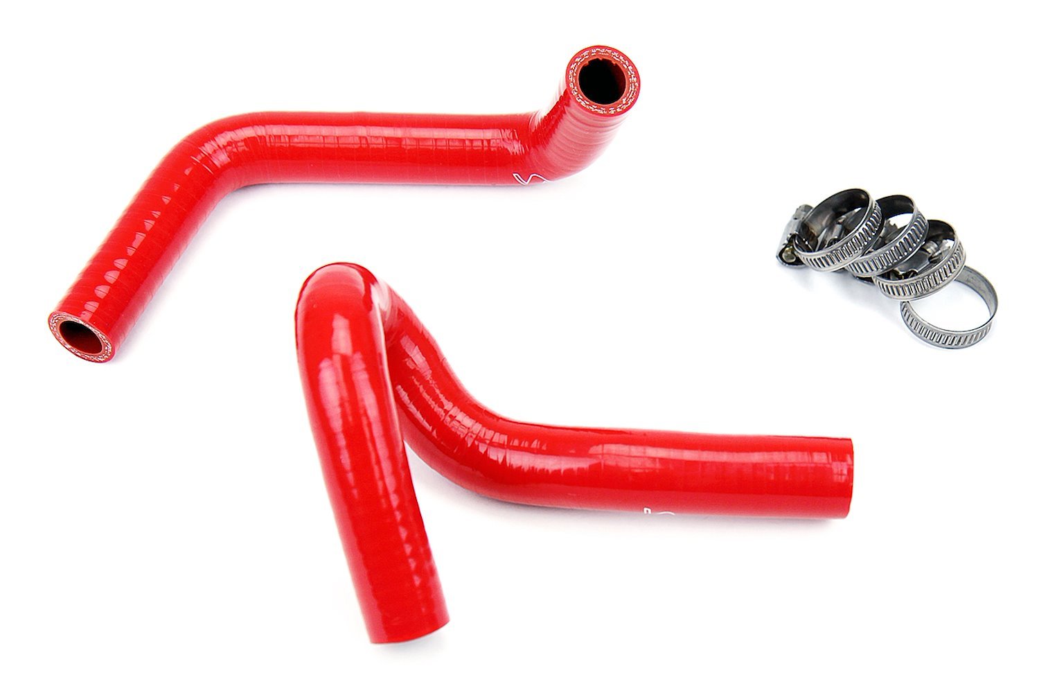 57-1310-RED Heater Hose Kit, High-Temp 3-Ply Reinforced Silicone, Replace OEM Rubber Heater Coolant Hoses