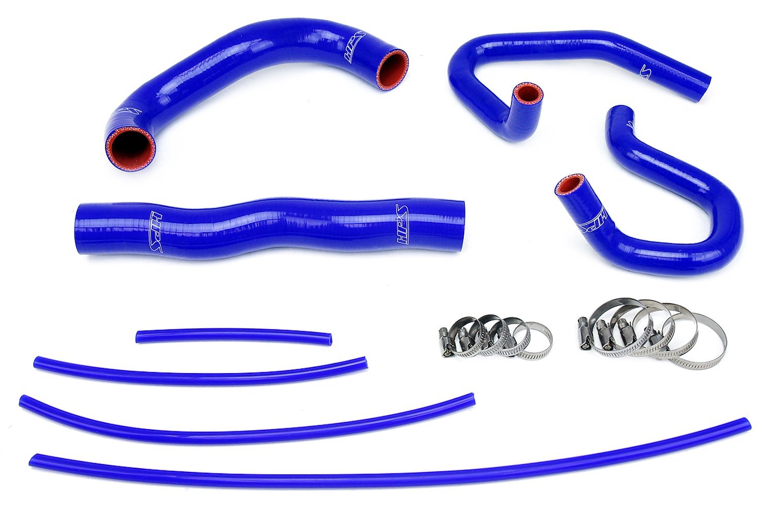 57-1324-BLUE Coolant Hose Kit, High-Temp 3-Ply Reinforced Silicone, Replace Rubber Radiator Heater Coolant Hoses