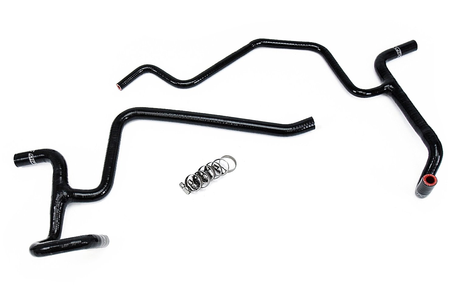 57-1326H-BLK Heater Hose Kit, High-Temp 3-Ply Reinforced Silicone, Replaces OEM Rubber Heater Coolant Hoses