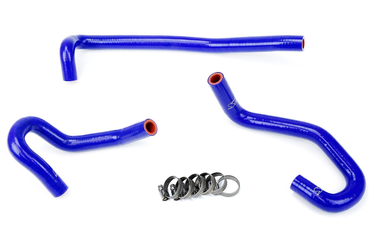 57-1340-BLUE Heater Hose Kit, High-Temp 3-Ply Reinforced Silicone, Replace OEM Rubber Heater Coolant Hoses