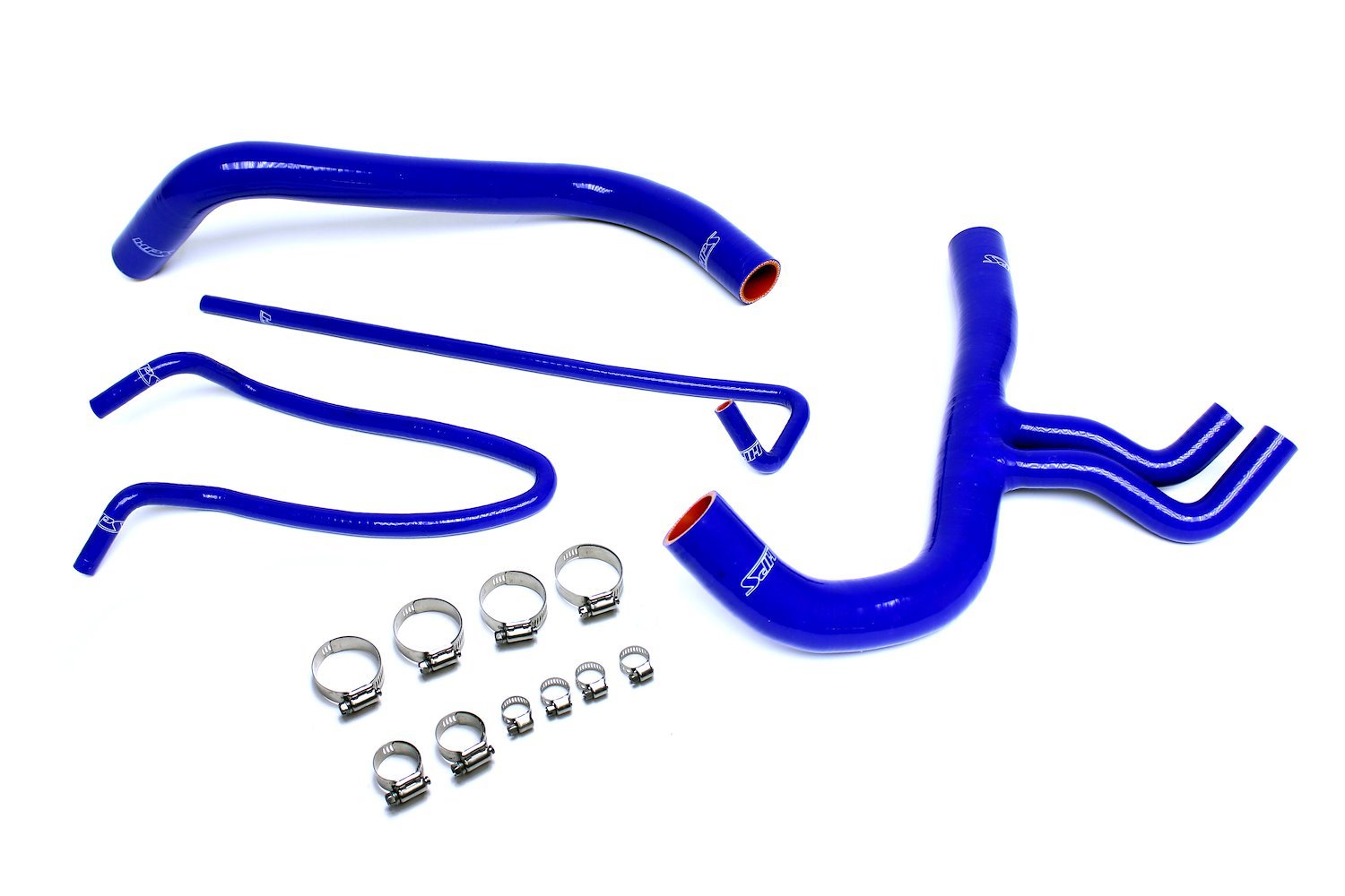 57-1402-BLUE Radiator Hose Kit, High-Temp 3-Ply Reinforced Silicone, Replace OEM Rubber Radiator Coolant Hoses