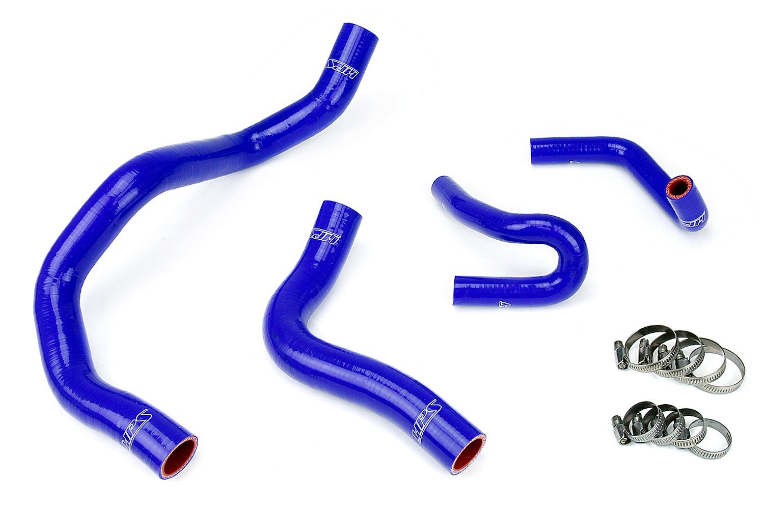 57-1413-BLUE Coolant Hose Kit, High-Temp 3-Ply Reinforced Silicone, Replace Rubber Radiator Heater Coolant Hoses