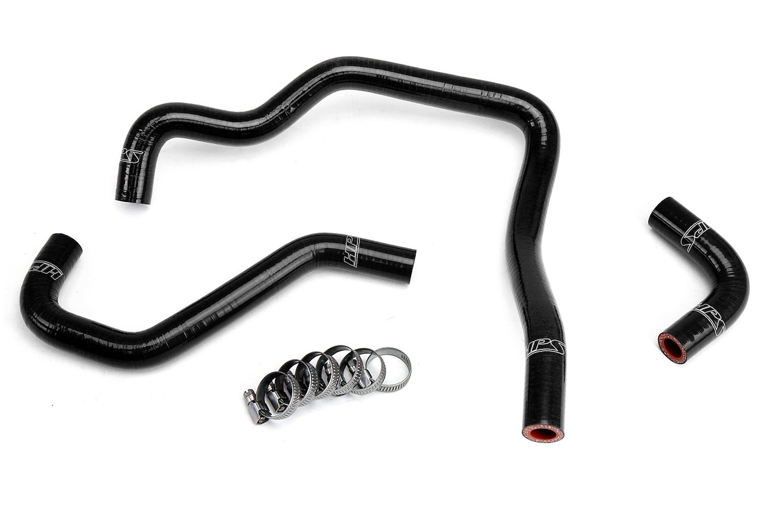 57-1430-BLK Heater Hose Kit, High-Temp 3-Ply Reinforced Silicone, Replace OEM Rubber Heater Coolant Hoses