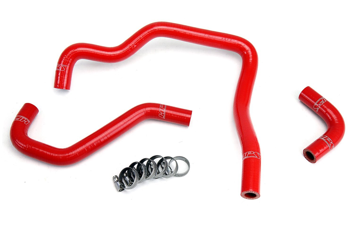 57-1430-RED Heater Hose Kit, High-Temp 3-Ply Reinforced Silicone, Replace OEM Rubber Heater Coolant Hoses