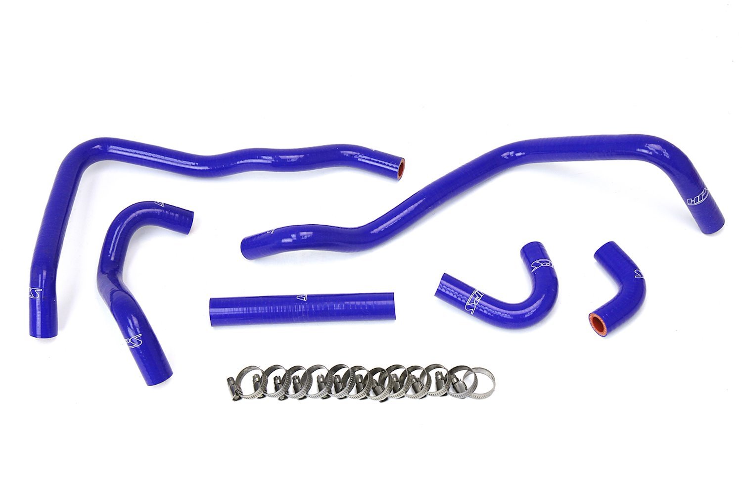 57-1433-BLUE Heater Hose Kit, High-Temp 3-Ply Reinforced Silicone, Replace OEM Rubber Heater Coolant Hoses
