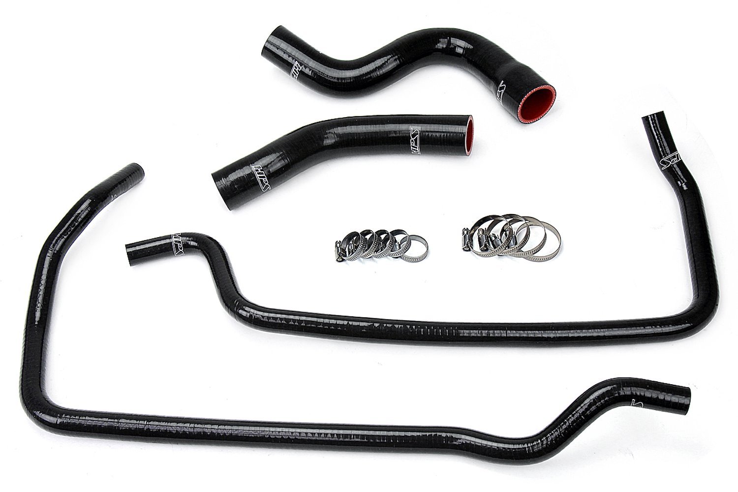 57-1449-BLK Coolant Hose Kit, High-Temp 3-Ply Reinforced Silicone, Replace Rubber Radiator Heater Coolant Hoses