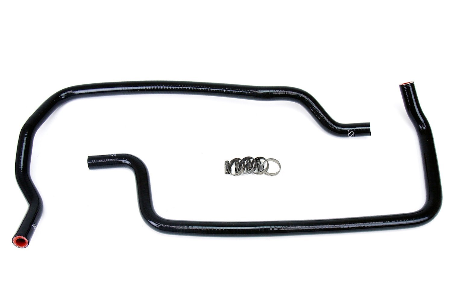 57-1449H-BLK Heater Hose Kit, High-Temp 3-Ply Reinforced Silicone, Replace OEM Rubber Heater Coolant Hoses