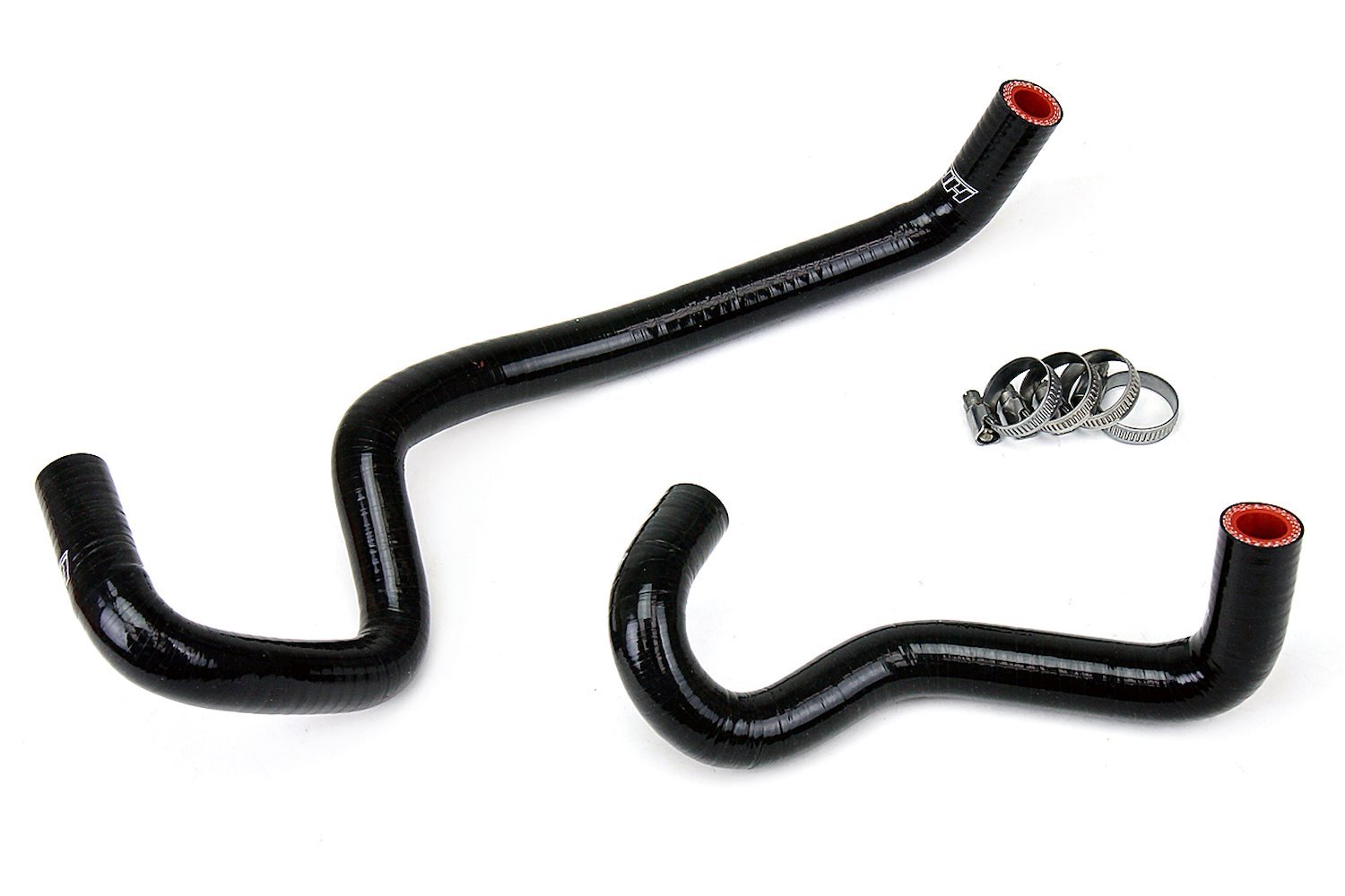 57-1467H-BLK Heater Hose Kit, High-Temp 3-Ply Reinforced Silicone, Replace OEM Rubber Heater Coolant Hoses