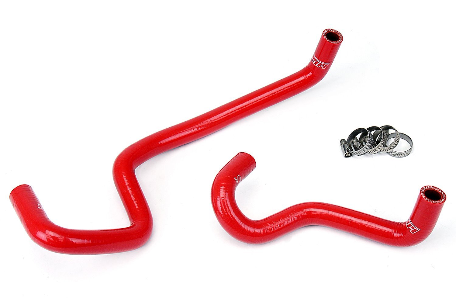 57-1467H-RED Heater Hose Kit, High-Temp 3-Ply Reinforced Silicone, Replace OEM Rubber Heater Coolant Hoses