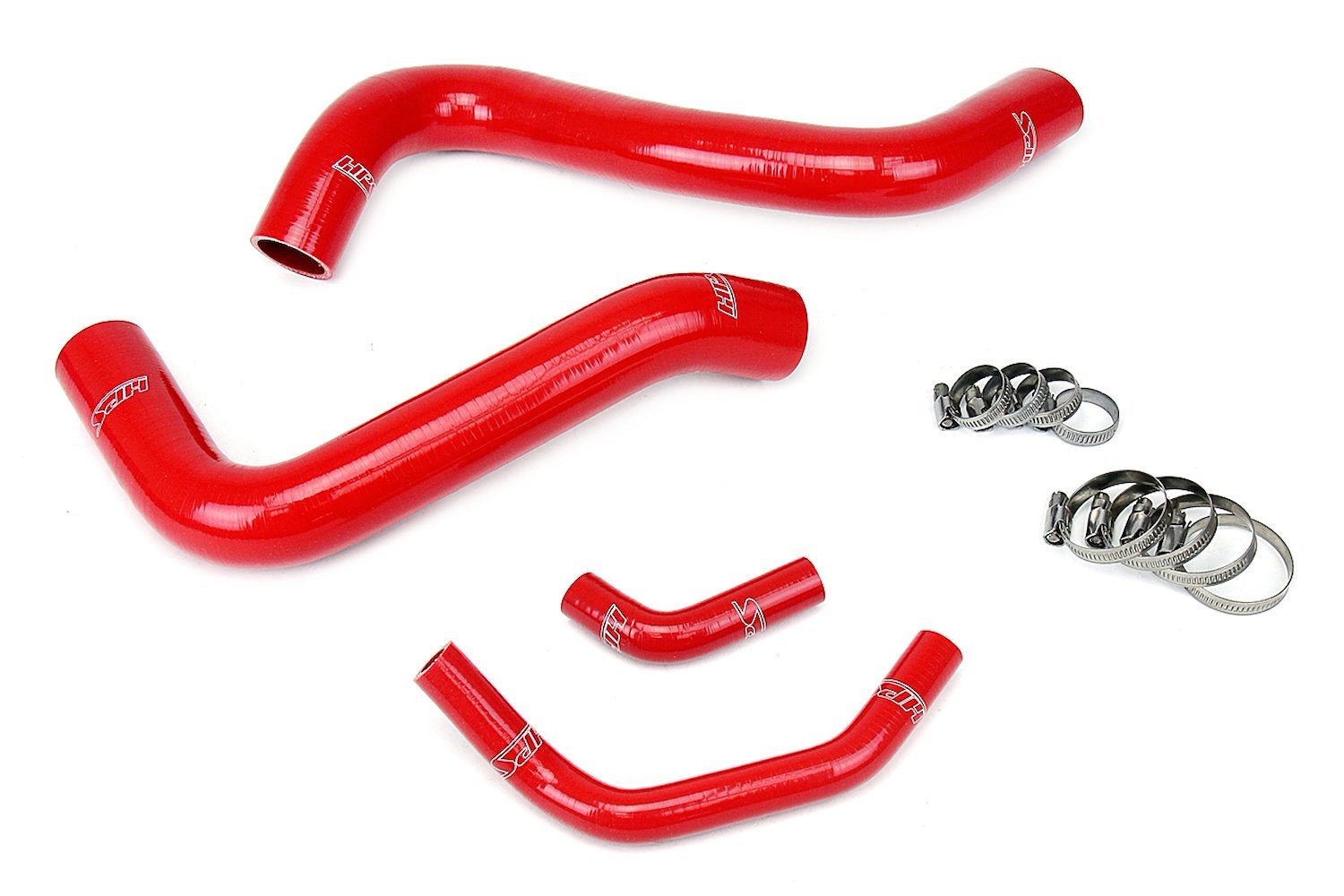57-1467R-RED Radiator Hose Kit, High-Temp 3-Ply Reinforced Silicone, Replace OEM Rubber Radiator Coolant Hoses