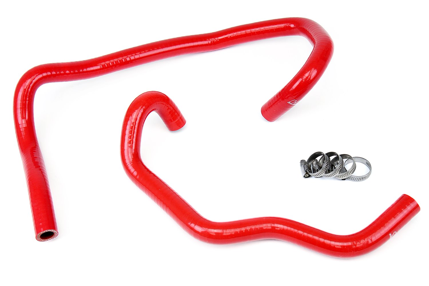 57-1469-RED Heater Hose Kit, High-Temp 3-Ply Reinforced Silicone, Replace OEM Rubber Heater Coolant Hoses