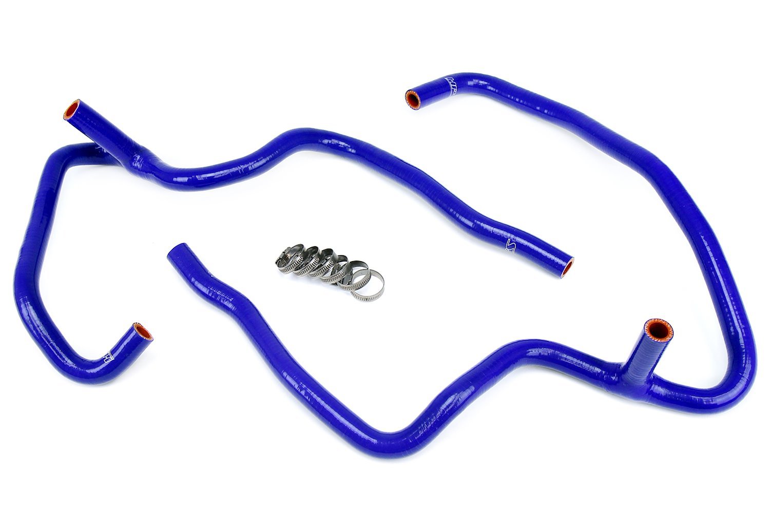 57-1472-BLUE Heater Hose Kit, High-Temp 3-Ply Reinforced Silicone, Replace OEM Rubber Heater Coolant Hoses