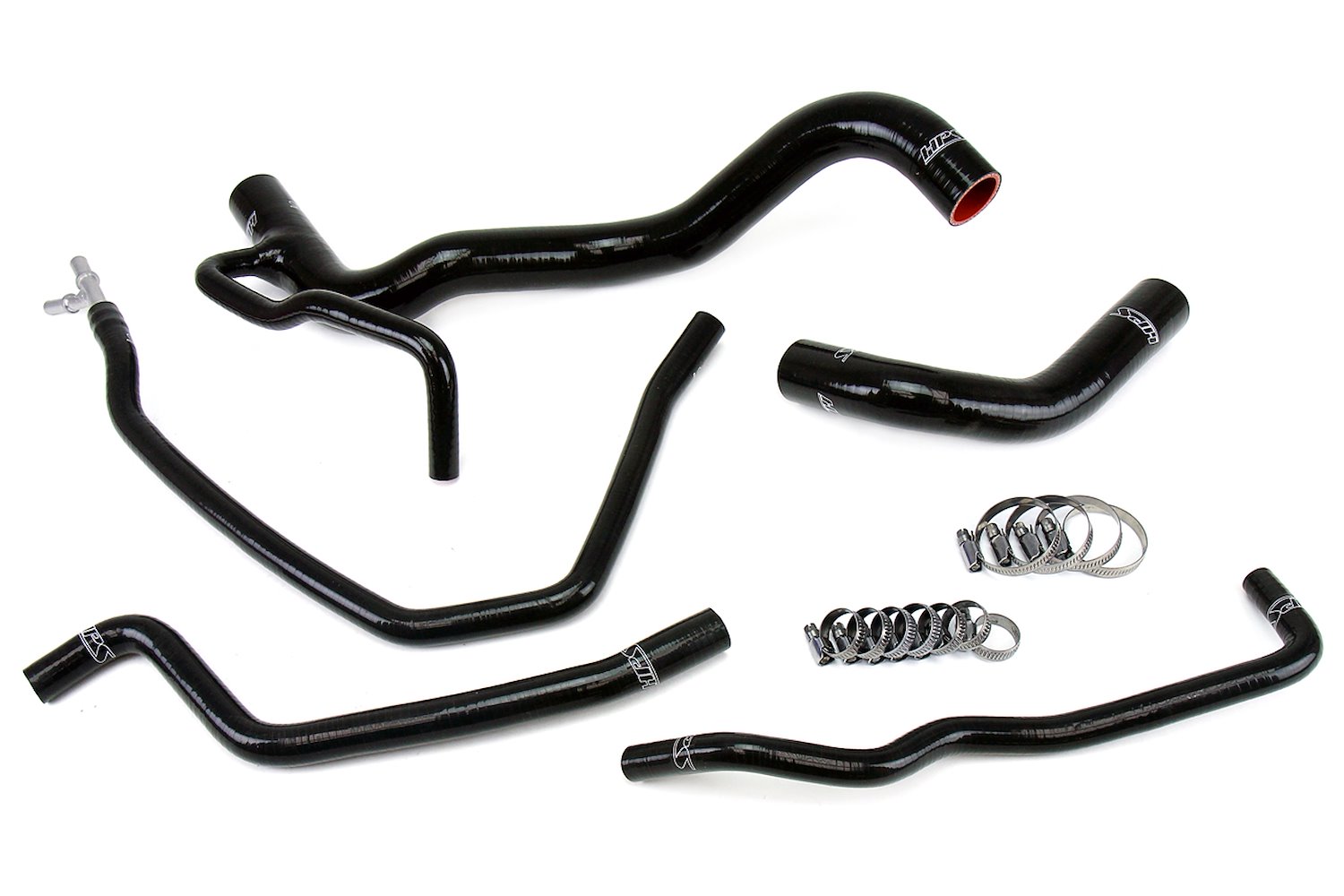 57-1479-BLK Radiator Hose Kit, High-Temp 3-Ply Reinforced Silicone, Replace OEM Rubber Radiator Coolant Hoses