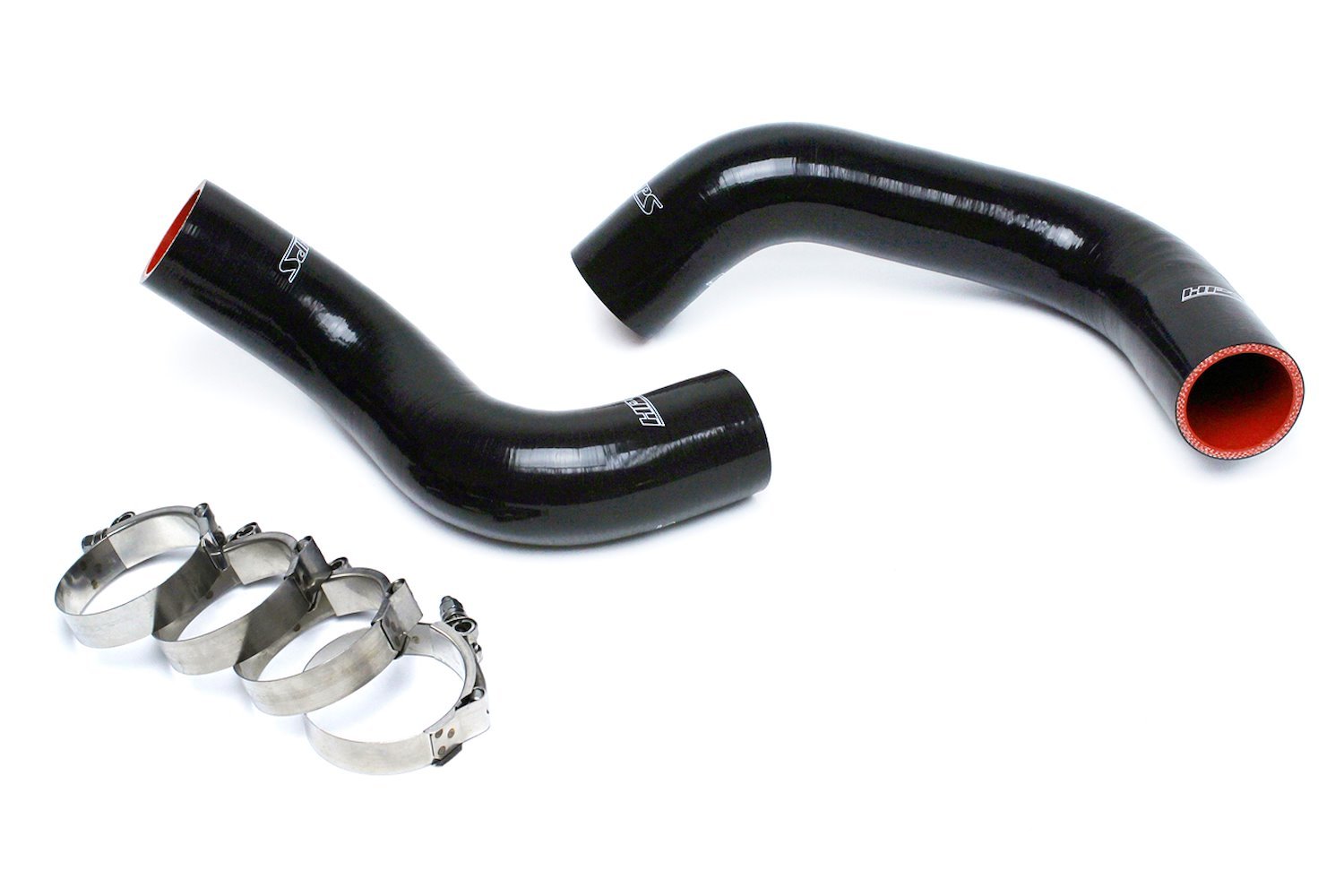 57-1498R-BLK Radiator Hose Kit, High-Temp 3-Ply Reinforced Silicone, Replace OEM Rubber Radiator Coolant Hoses